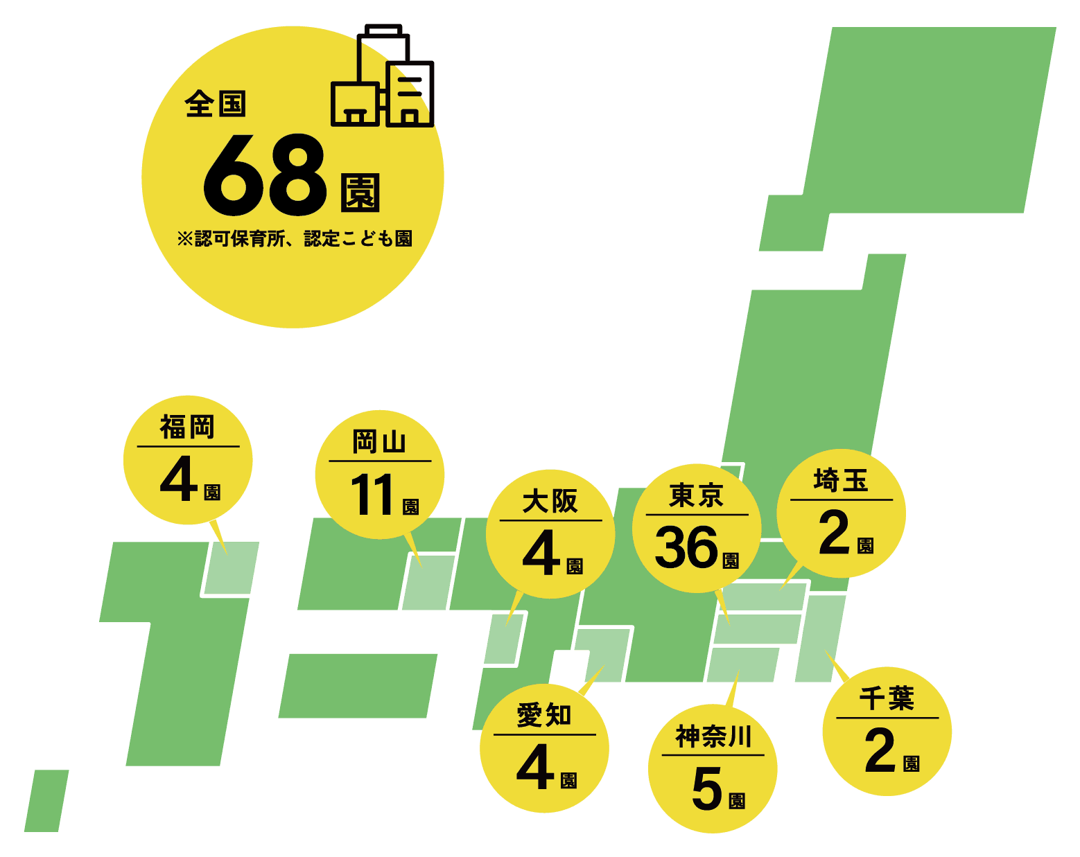 ちとせ交友会 全国マップ